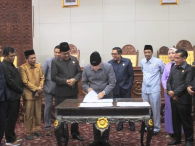 Nota Kesepakatan KUA-PPAS APBD 2024 Provinsi Bengkulu Ditandatangani