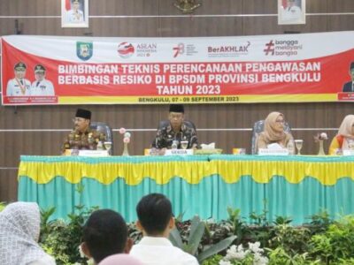 Tingkatkan Kompetensi Pengawas Internal, BPSDM Provinsi Bengkulu Gelar Bimtek