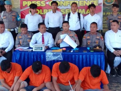 Polres Seluma Ringkus 4 Pelaku Pencurian Hewan Ternak