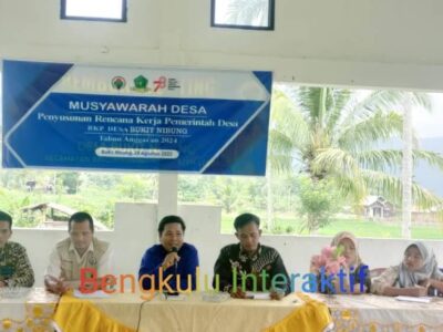 Pemdes Bukit Nibung Lakukan Monitoring Musdes Penyusunan RKPDes  2023
