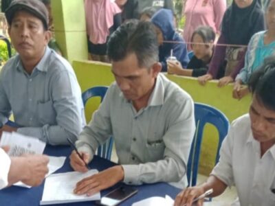 Foto: Pemilihan Kepala Desa Talang Kebun Seluma