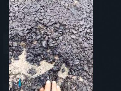 Bak Kue Kering, Aspal Proyek Jalan di Seluma Bisa Dikupas dengan Tangan