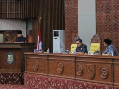 Rapat Paripurna, Gubernur Rohidin: Nilai Investasi di Bengkulu Meningkat