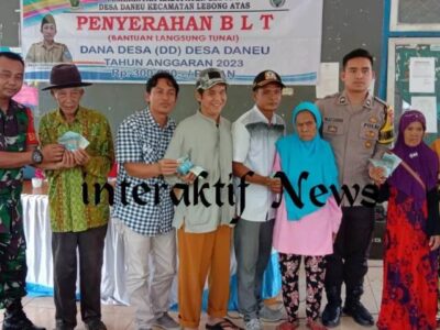 Pjs Kades Desa Daneu Pastikan Distribusi BLT-DD Tepat Sasaran dan Transparan
