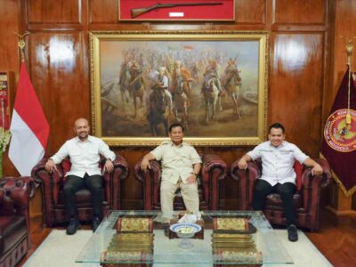 Undang Sumbaga Sampaikan Potensi Bengkulu ke Menhan Prabowo