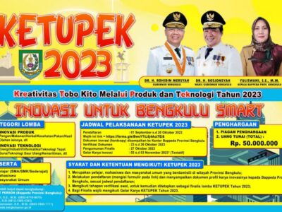 Terbuka untuk Umum, Lomba KETUPEK 2023 Total Hadiah Rp 50 Juta, Ini Ketentuannya