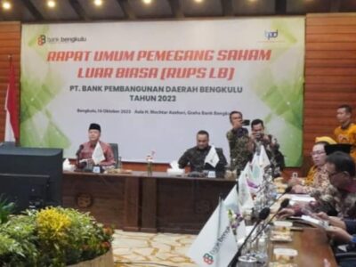 Bankir BJB Jadi Dirut Bank Bengkulu