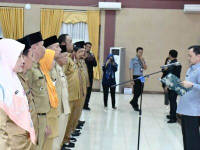 Kanwil Kemenkumham Bengkulu Kukuhkan 12 Kelurahan Sadar Hukum