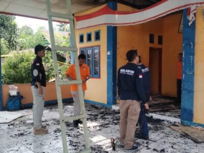 Usut Dugaan Kantor Desa Muara Danau Sengaja Dibakar, Polres Seluma Turunkan Puslabfor Polda Sumsel