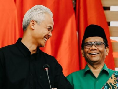 Ganjar-Mahfud MD Resmi Berpasangan