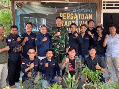 Dandim 0425 Kunjungi PWI Seluma: Wartawan Jaga Netralitas di Pemilu 2024