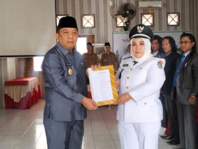Neri Nurhayati Akhirnya Resmi Dilantik Jadi Kepala Desa Suban Seluma
