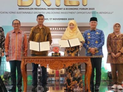 Dorong Investasi di Bengkulu, Gubernur Rohidin Paparkan Potensi Unggulan Bumi Rafflesia