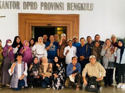 Usin Sembiring Bersama DLHK Provinsi Bengkulu Akan Launching 54 Bank Sampah Unit