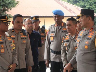 Kapolda Bengkulu Cek Kesiapan Operasi Mantap Brata 2023-2024