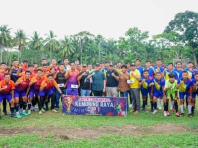 Kemuning Raya Cup Diharapkan Mampu Lahirkan Atlet Bola Kaki Potensial