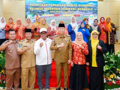Pelantikan Porwosi Provinsi Bengkulu, Olahraga Kuat Bengkulu Maju