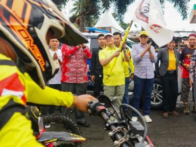 Diikuti 100 Lebih Peserta, Trail Adventure Kaur Diapresiasi Gubernur Rohidin