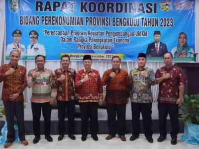 Provinsi Bengkulu Dorong Pengembangan UMKM Berkelanjutan