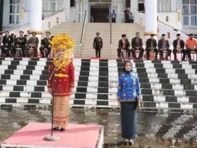 Wabup Wasri Pimpin Upacara HUT Provinsi Bengkulu Ke-55 di Mukomuko