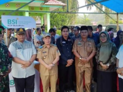 Dukung Swasembada Pangan, Bupati Sapuan Kunjungi pabrik Pengolahan Gabah