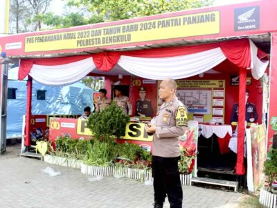 Pengamanan Pantai Panjang Ditingkatkan Jelang Nataru