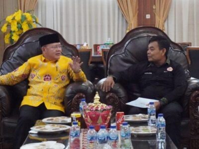 Jelang Pelantikan, Pengurus IPSI Provinsi Bengkulu Audiensi ke Gubernur Rohidin