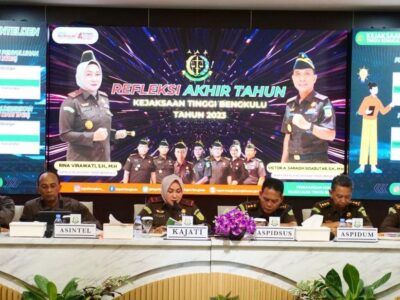 Kajati Bengkulu Sampaikan Sejumlah Capaian dalam Refleksi Akhir Tahun