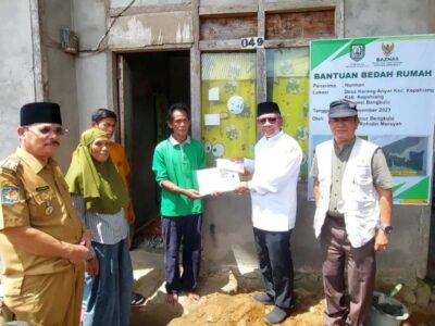 Pemprov Bengkulu Bersama Baznas Bedah Rumah Warga Kepahiang