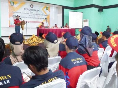 Pemprov Bengkulu Akan Berikan Dukungan Peralatan untuk Relawan Kebakaran