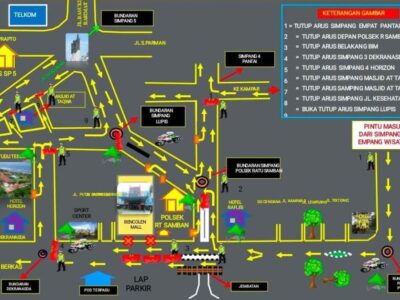 Antisipasi Macet Tahun Baru, Lalin Menuju Objek Wisata di Bengkulu Akan Direkayasa