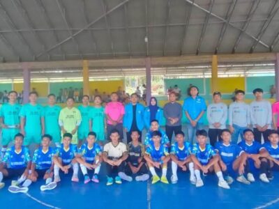 Sambut HUT Lebong Ke-20, Karang Taruna Desa Blau Gelar Turnamen Futsal