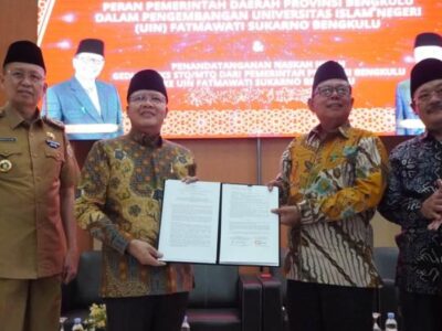 Pemprov Bengkulu Hibahkan Gedung Eks STQ ke UIN Fatmawati Sukarno