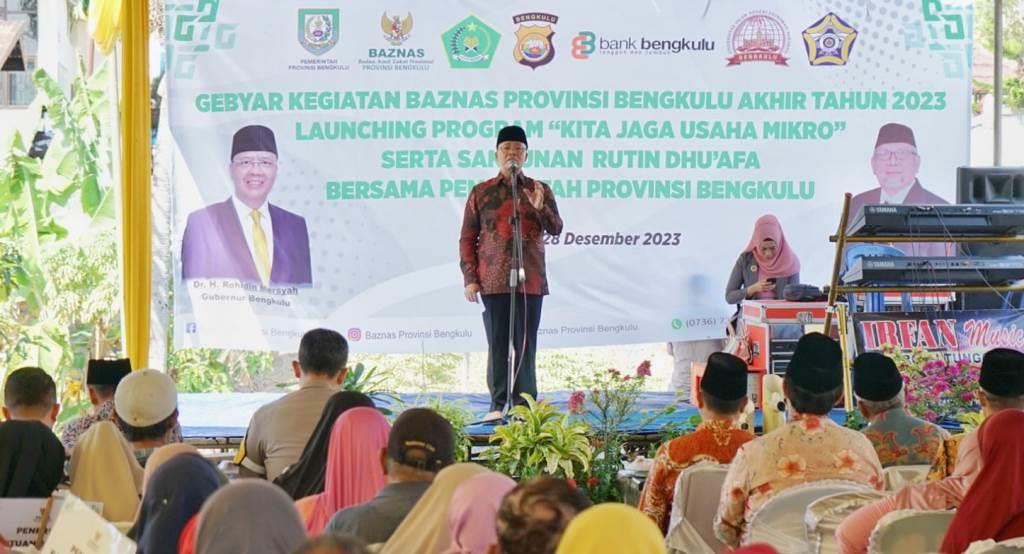 Kumpulkan Rp 9,3 M Dana Zakat, Baznas Provinsi Bengkulu Telah Santuni 5.708 Mustahik