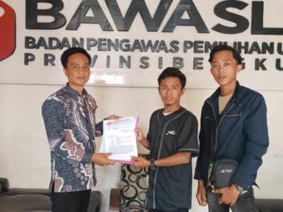 Pj Wali Kota Bengkulu Dilapor ke Bawaslu