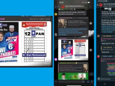 Pj Wali Kota Bengkulu Kampanyekan Istri di Media Sosial