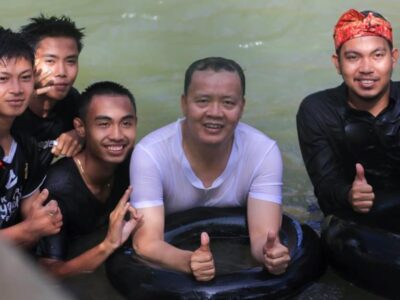 Gubernur Rohidin Jajal Wisata Air Sungai Kungkai
