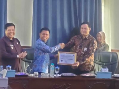 Pemda Lebong Raih Peringkat Tiga Terbaik Pelayanan Publik