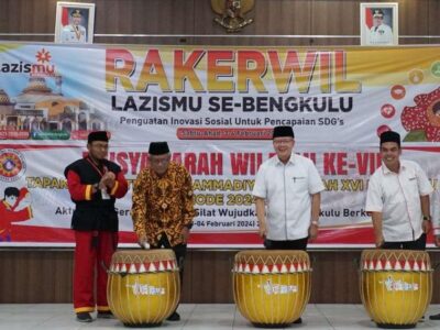 Berdayakan Masyarakat dengan Zakat, Gubernur Rohidin Dorong Lazismu Buat Inovasi