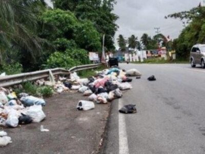 Yunadi Komentari Tumpukan Sampah di Kawasan Tebing Lubuk Manau