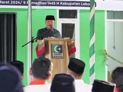 Gubernur Rohidin Didampingi Bupati Kopli Resmikan Gedung KAHMI Lebong