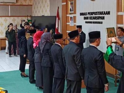 Pemprov Bengkulu Rotasi 24 Pejabat dari Berbagai OPD