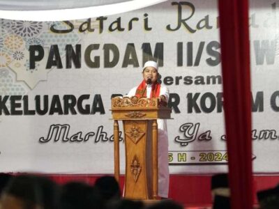 Usin Sembiring Apresiasi Peran Aktif Korem 041 Gamas di Bengkulu