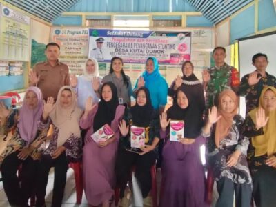 Hadirkan Ahli Gizi, Pemdes Kutai Donok Gelar Pelatihan Penanganan Stunting