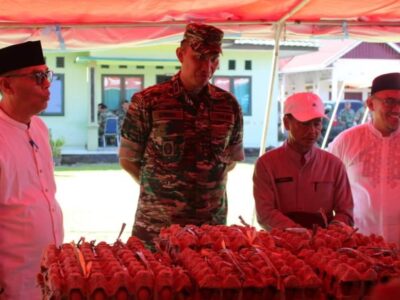 Jelang Lebaran, Warga Antusias Sambangi Bazar Murah Kodim 0425 Seluma