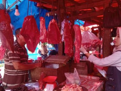 DKPP dan Satgas Halal Lakukan Pengawasan Kesehatan Daging Jelang Idulfitri