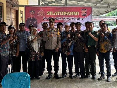 Kunjungan Kapolres Mukomuko ke Polsek Penarik Pastikan Situasi Kamtibmas