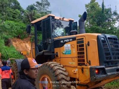 Alat Berat Kiriman Pemprov Tiba di Lokasi Longsor Susulan Lebong