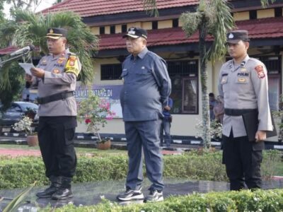 Wabup Gustianto Hadiri Apel Pasukan Ketupat Nala 2024