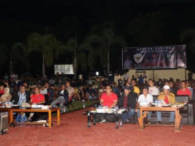 Polres Mukomuko Gelar Nobar Laga Semi Final AFC U-23 Indonesia Versus Uzbekistan